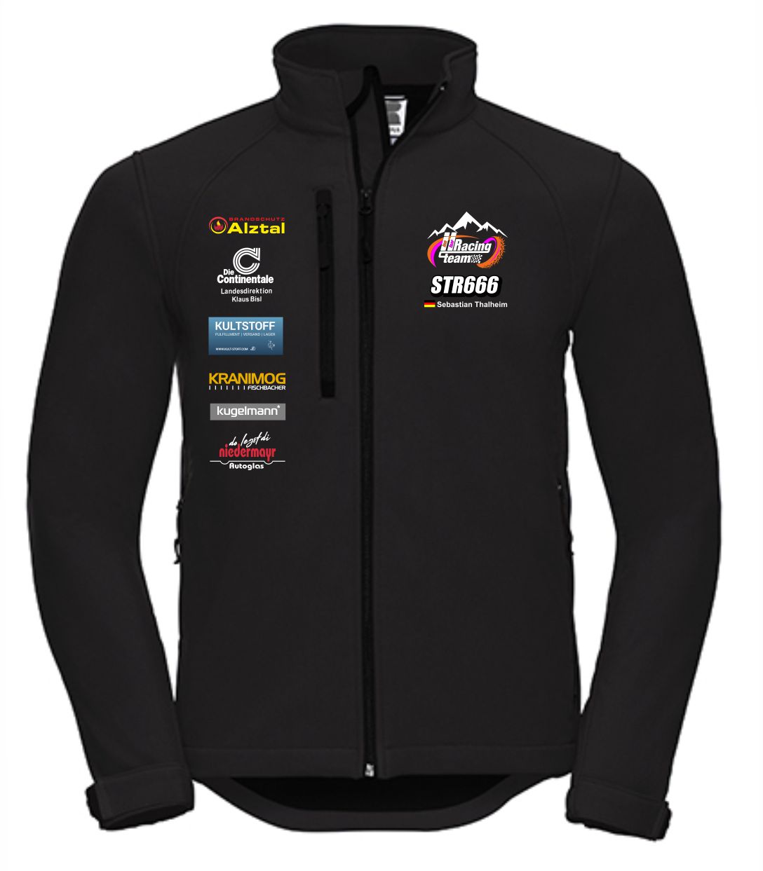 Übergröße Softshelljacke Sebastian Thalheim STR666