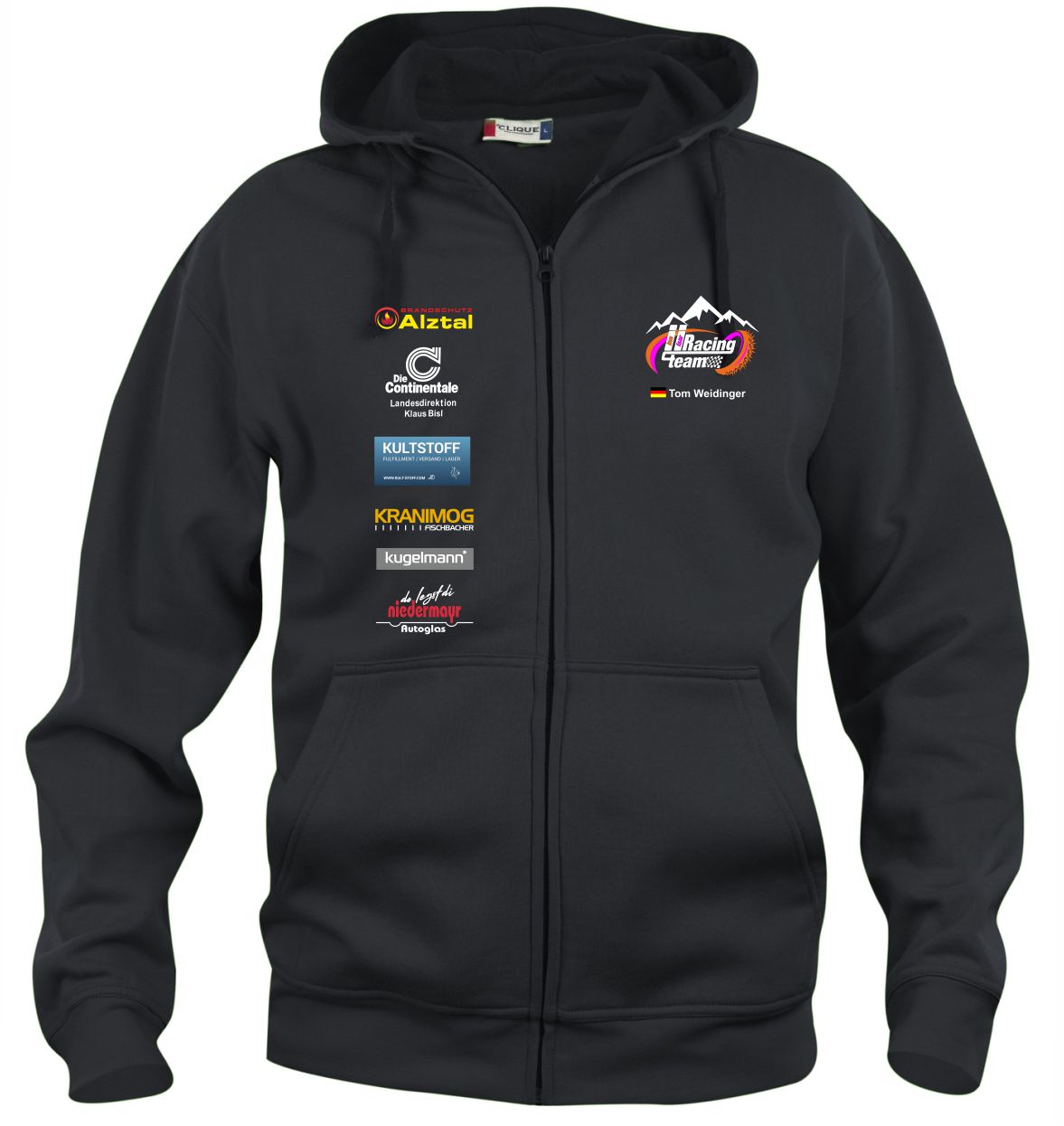 Kapuzensweatjacke Tom Weidinger 