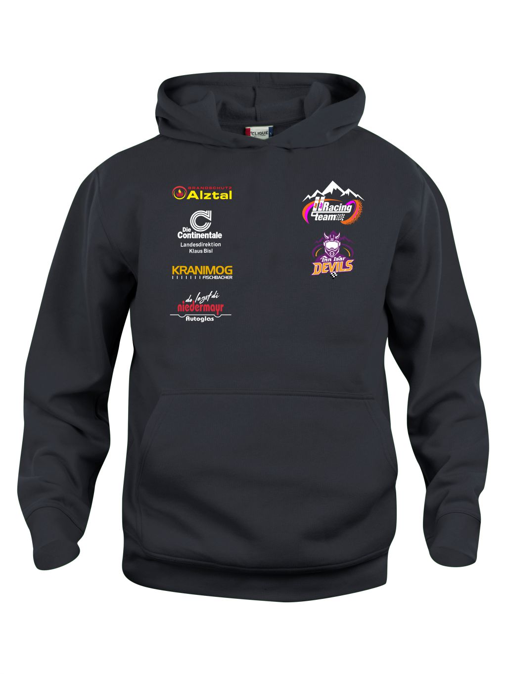 Kinder Kapuzensweatshirt Inn Isar Devils Kinder Kapuzensweatshirt Inn Isar Devils